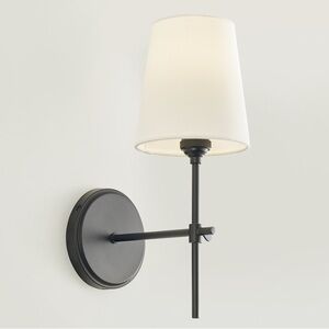 Matte Black Wall Sconce